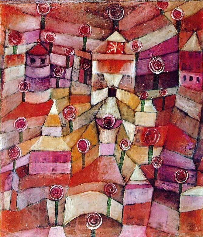 Paul Klee The Rose Garden